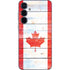 Canada Flag Light Wood Galaxy A55 5G Skin
