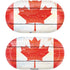 Canada Flag Light Wood Galaxy Buds Plus Skin
