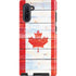 Canada Flag Light Wood Galaxy Cases