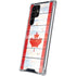 Canada Flag Light Wood Galaxy S23 Ultra Clear Case