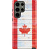 Canada Flag Light Wood Galaxy S23 Ultra Pro Case