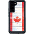 Canada Flag Light Wood Galaxy S24 Plus Waterproof Case
