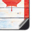 Canada Flag Light Wood Galaxy S24 Skin