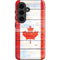 Canada Flag Light Wood Galaxy S26 Impact Case