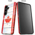 Canada Flag Light Wood Galaxy S26 Plus Impact Case