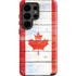Canada Flag Light Wood Galaxy S26 Ultra Impact Case