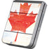 Canada Flag Light Wood Galaxy Z Flip6 Skin