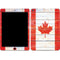 Canada Flag Light Wood iPad Skins