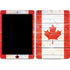 Canada Flag Light Wood iPad Skins