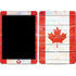 Canada Flag Light Wood Apple iPad Skin