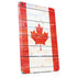 Canada Flag Light Wood Apple iPad Skin