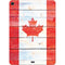 Canada Flag Light Wood Apple iPad Air Skin
