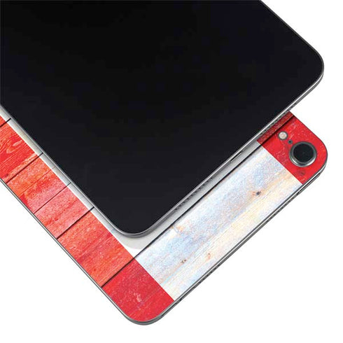 Canada Flag Light Wood Apple iPad Mini Skin