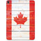 Canada Flag Light Wood Apple iPad Pro Skin