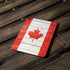 Canada Flag Light Wood Apple iPad Pro Skin