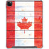 Canada Flag Light Wood iPad Cases