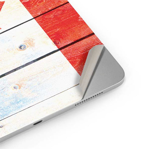 Canada Flag Light Wood iPad Pro 13in M4 (2024) Skin