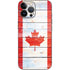 Canada Flag Light Wood iPhone 15 Pro Max Skin