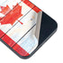 Canada Flag Light Wood iPhone 15 Skin