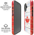 Canada Flag Light Wood iPhone 16 Magsafe Impact Case