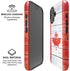 Canada Flag Light Wood iPhone 16 Plus Magsafe Impact Case