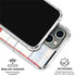 Canada Flag Light Wood iPhone 16 Pro Clear Case