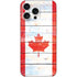 Canada Flag Light Wood iPhone 16 Pro Max Skin