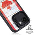 Canada Flag Light Wood iPhone 16e Kickstand Case