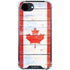 Canada Flag Light Wood iPhone 16e Clear Case