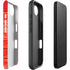 Canada Flag Light Wood iPhone 16e Impact Case