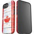 Canada Flag Light Wood iPhone 16e Impact Case