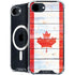 Canada Flag Light Wood iPhone 16e MagSafe Case
