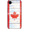 Canada Flag Light Wood iPhone 16e Skin