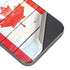 Canada Flag Light Wood iPhone 16e Skin