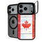 Canada Flag Light Wood iPhone 18 Pro Max Kickstand Case