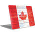 Canada Flag Light Wood Apple MacBook Air Skin