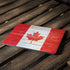 Canada Flag Light Wood Apple MacBook Air Skin