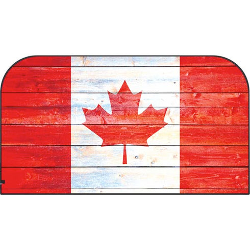 Canada Flag Light Wood Nintendo Switch 2 (2025) with Joy-Con Skin