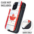 Canada Flag Light Wood Otterbox Defender iPhone Skin