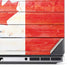 Canada Flag Light Wood Dell Precision Skin