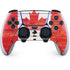 Canada Flag Light Wood PlayStation PS5 Skins