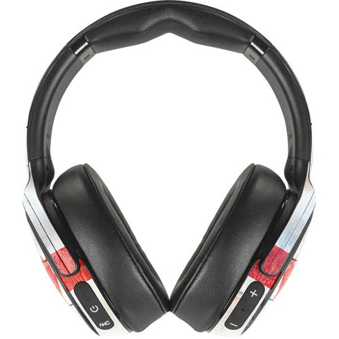 Canada Flag Light Wood Skullcandy Venue Skin
