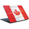 Canada Flag Light Wood Surface Laptop Skin