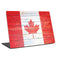 Canada Flag Light Wood Laptop Skins