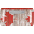 Canadian Flag Dark Wood AirPods Skins