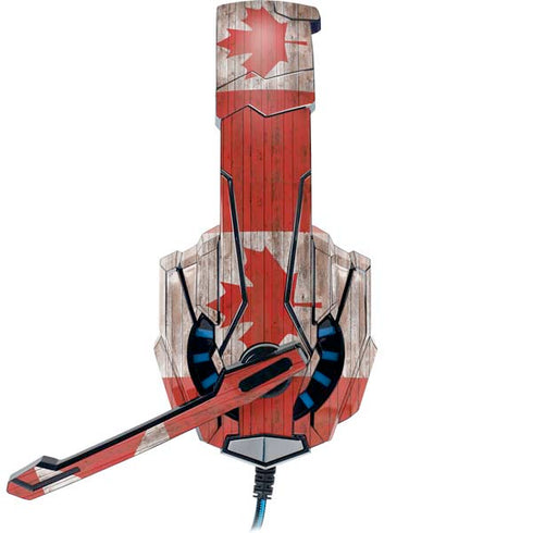 Canadian Flag Dark Wood BENGOO G9000 Skin
