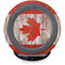 Canadian Flag Dark Wood Fast Charge Wireless Charging Stand Skin