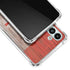 Canadian Flag Dark Wood Galaxy A13 5G Clear Case