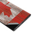 Canadian Flag Dark Wood Galaxy Note 10 Plus Skin