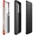 Canadian Flag Dark Wood Galaxy S25 Impact Case